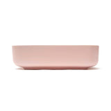SAT Infinitio ceramiczna umywalka nablatowa  50x39 cm w matowym różu, bez przelewu.