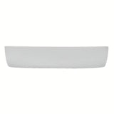 Biała ceramiczna owalna umywalka nablatowa  SAT Infinitio 60 x 40 cm bez przelewu z otworem pro baterię
