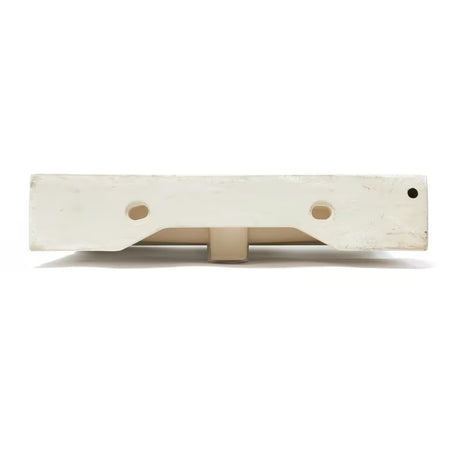 Biała ceramiczna umywalka wisząca SAT Infinitio 60,5x46,5 cm z przelewem i centralnym otworem pro na baterię.