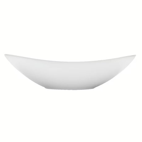 Biała ceramiczna umywalka nablatowa  SAT Infinitio 61,5 x 36 cm bez przelewu