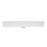 Biała ceramiczna umywalka SAT Infinitio 80,5x46,5 cm z przelewem i prostokątnym designem
