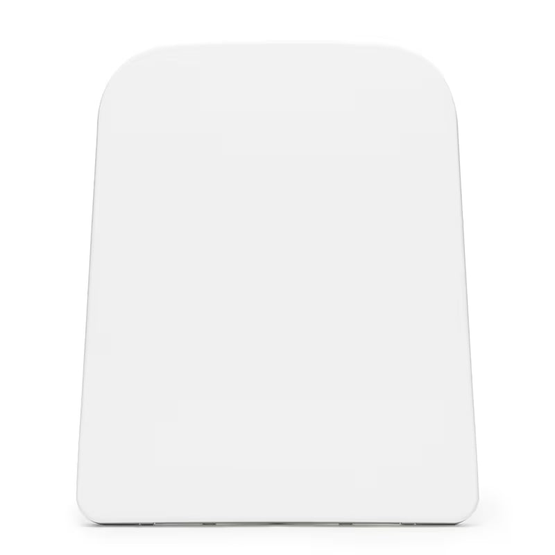 Biały DESKA sedesowa SAT Infinitio o kwadratowym wzornictwie z soft Close i EasyLock