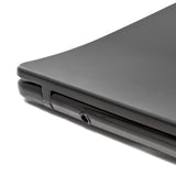 Czarno-matowe DESKA sedesowa SAT Infinitio z soft Close i EasyLock w zaokrąglonym designie.