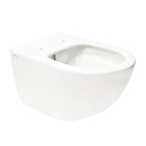Zestaw WC podtynkowy SAT Infinitio ze stelażem podtynkowym i spłuczką Geberit Delta w nowoczesnym wzornictwie.