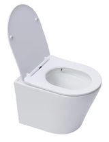 Zestaw WC podtynkowy SAT Infinitio z modułem podtynkowym, przyciskiem spłukującym i deską soft Close