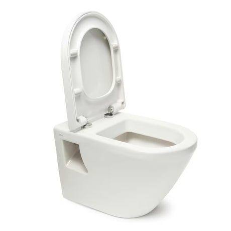 Zestaw WC podtynkowy vitra Integra ze spłuczką podtynkową SAT pro do nowoczesnej łazienki i łatwego utrzymania w czystości.