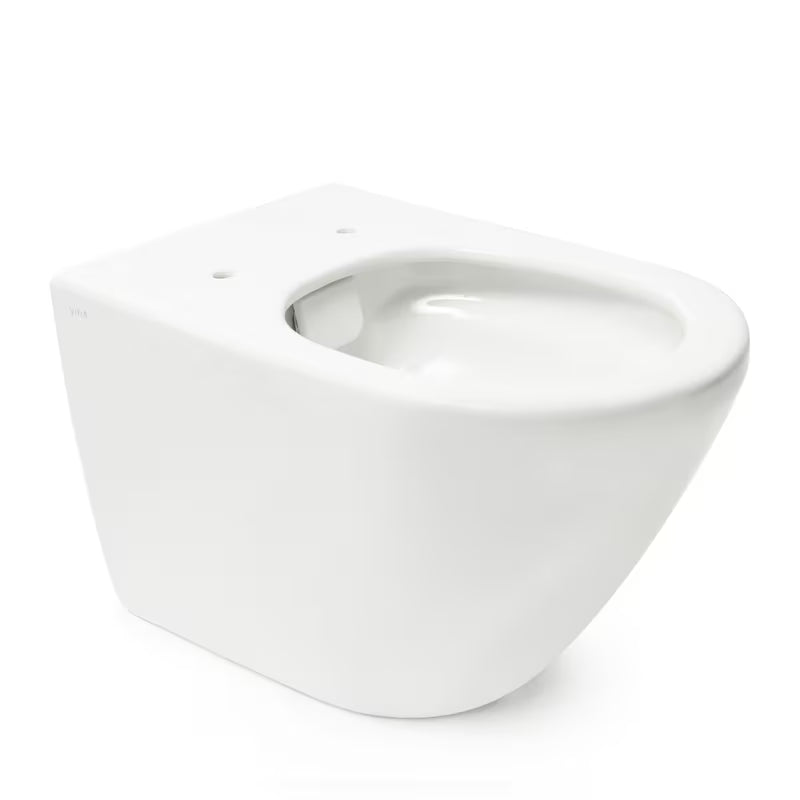 Zestaw WC podtynkowy vitra Integra z modułem instalacyjnym, spłuczką SAT i deską soft Close w kolorze białym.