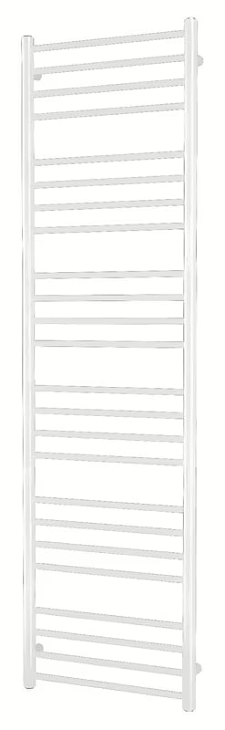 Biały kombinowany grzejnik łazienkowy SAT Paul 174x50 cm z podłączeniem bocznym