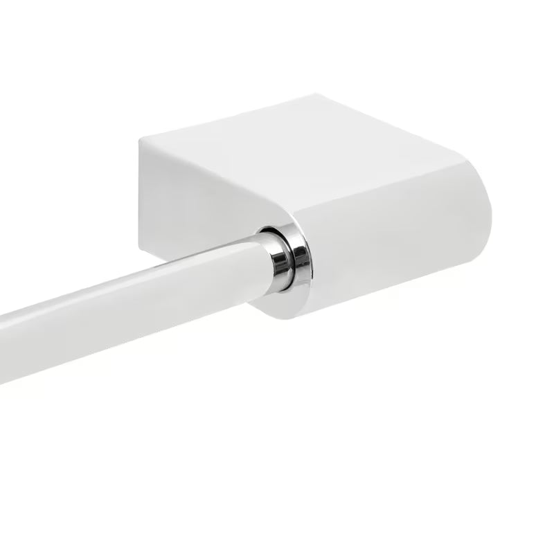 Ścienny uchwyt na ręczniki SAT Project w wykończeniu chrom, z chromowanego aluminium