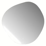 Asymetryczne lustro łazienkowe lustro SAT Purity 80x80 cm z OŚWIETLENIEM led z czujnikiem dotykowym