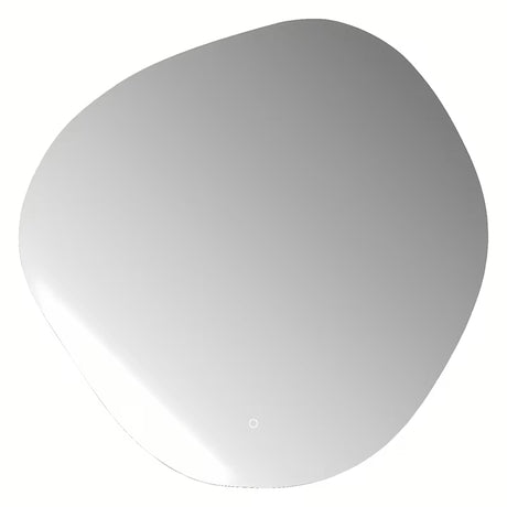 Asymetryczne lustro łazienkowe lustro SAT Purity 80x80 cm z OŚWIETLENIEM led z czujnikiem dotykowym
