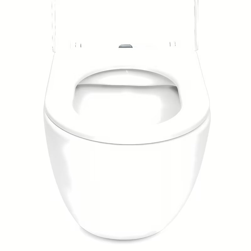 Biała miska WC wisząca SAT z technologią Rimless bez układu spłukującego i deską z soft Close