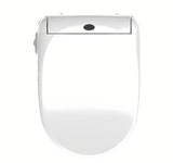 Białe deska myjąca SAT z pilotem, podgrzewaniem i funkcją suszenia ciepłym powietrzem.