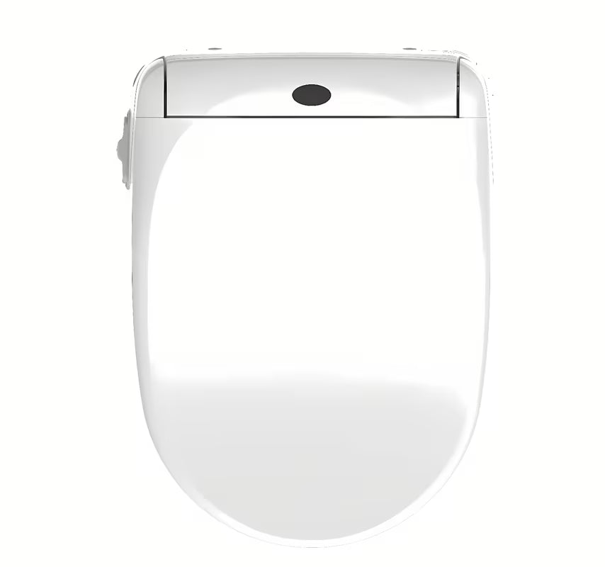 Białe deska myjąca SAT z pilotem, podgrzewaniem i funkcją suszenia ciepłym powietrzem.