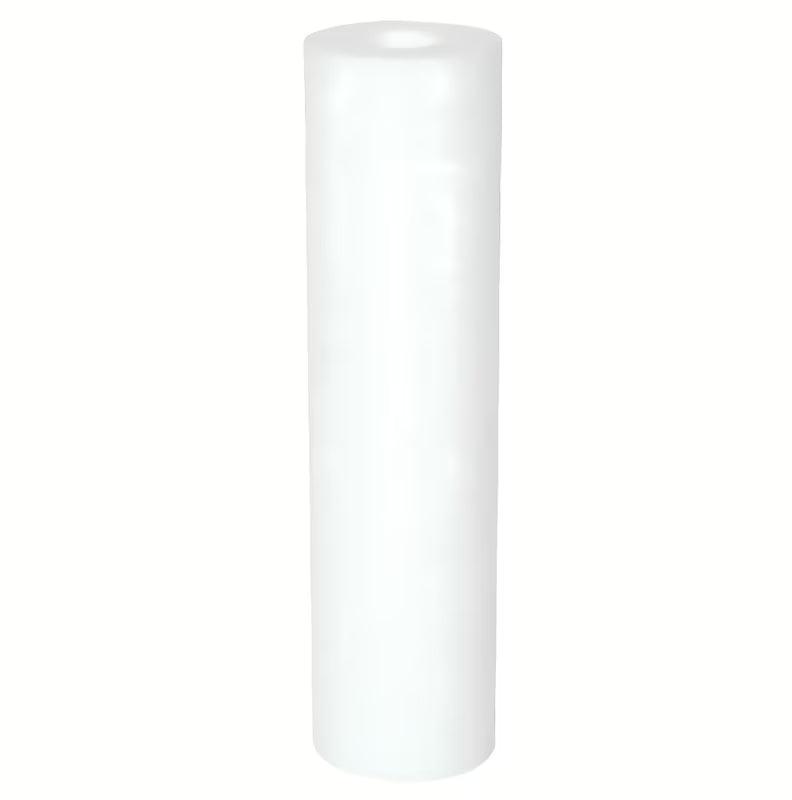 Biały wkład filtracyjny SAT pro do domowego filtr 10" do wychwytywania zanieczyszczeń do 50 mikrometrów.