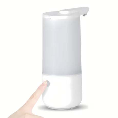 Biały nablatowy bezdotykowy dozownik do mydła i dezynfekcji SAT ze zbiornikiem 250 ml