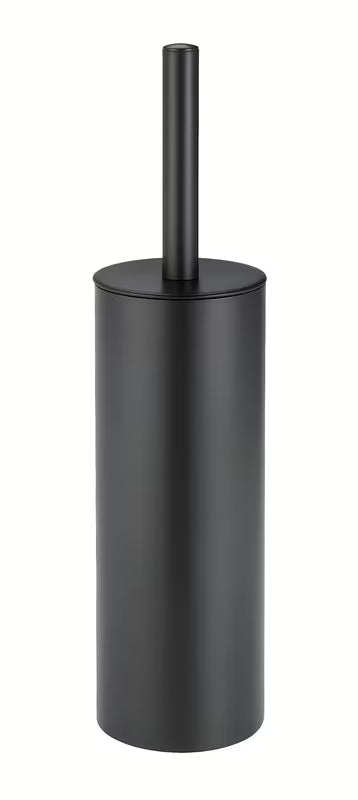 Wolnostojący  SZCZOTKA do Wc SAT ze stali nierdzewnej w czarnym macie pro nowoczesnej łazienki.