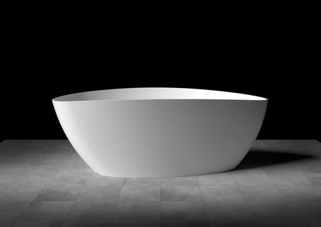 Wanna wolnostojąca  SAT z lanego marmuru 156x71 cm w wersji lewej i prawej