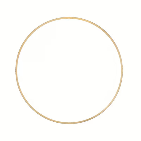 Okrągłe LUSTRO led SAT w złotym kolorze, średnica 60 cm, z sensorem i stopień ochrony IP44.