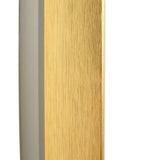 Okrągłe LUSTRO led SAT w złotym kolorze, średnica 60 cm, z sensorem i stopień ochrony IP44.