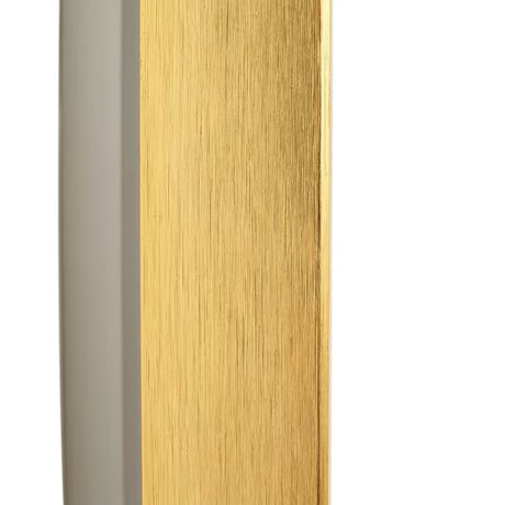 Okrągłe LUSTRO led SAT w złotym kolorze, średnica 60 cm, z sensorem i stopień ochrony IP44.