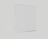 Stała parawan nawannowy SAT Chrome 150x80 cm z profilem chrom i szkłem z powłoką EasyClean.
