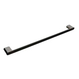 Ścienny uchwyt na ręczniki SAT Simply R w wykończeniu PVD Gun Metal.