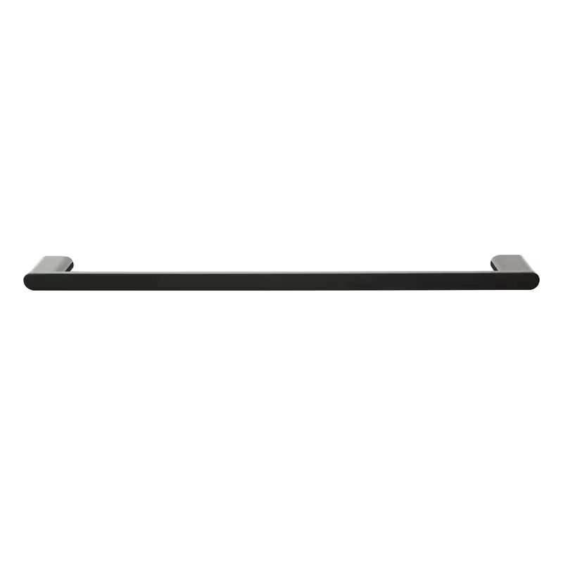 Ścienny uchwyt na ręczniki SAT Simply R w wykończeniu PVD Gun Metal.