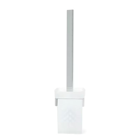 Ścienna SZCZOTKA do Wc SAT Simply S w wykończeniu chrom z mlecznym szkłem