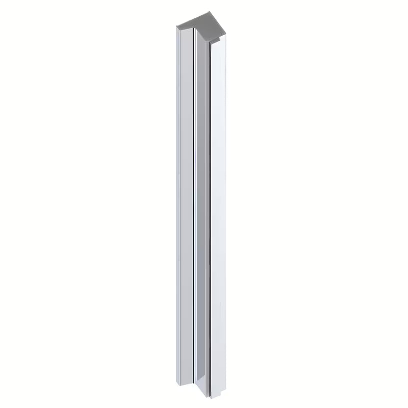 Drzwi prysznicowe do wnęki SAT Tgd New 90 cm w błyszczącym chromie z przezroczystym szkłem