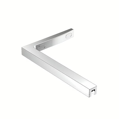 Walk-in ścianka prysznicowa SAT Walk-in 120 cm w chromie, z przezroczystym szkłem i konstrukcją bezramową.