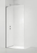 Walk-in parawan nawannowy SAT Walk-in 70 cm w chromie, z przezroczystym szkłem bezpiecznym i powłoką EasyClean