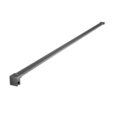 Ramię stabilizujące SAT Walk-In z powłoką PVD w kolorze gun-metal pro walk-in do ścianki prysznicowej.