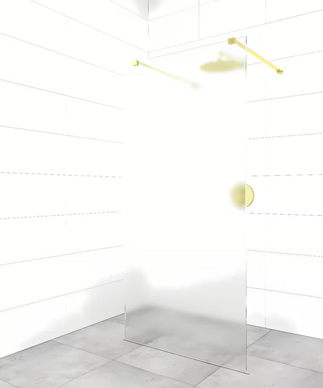 Wspornik stabilizujący pro walk-in do ścianki prysznicowej SAT Walk-In w wykończeniu PVD gun metal
