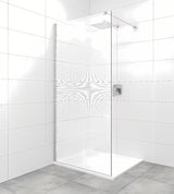 Aluminiowe ramię montażowe SAT Walk-in z przegubami na obu końcach pro stabilizacji walk-in szkła.