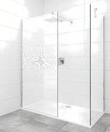 Aluminiowe ramię stabilizujące SAT Walk-in z przegubami po obu stronach pro stabilizacji walk-in szyby.