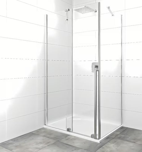 Kabina prysznicowa SAT Xmotion 120x80 cm z przezroczystym szkłem, z drzwiami przesuwnymi i w chromowanym wykończeniu