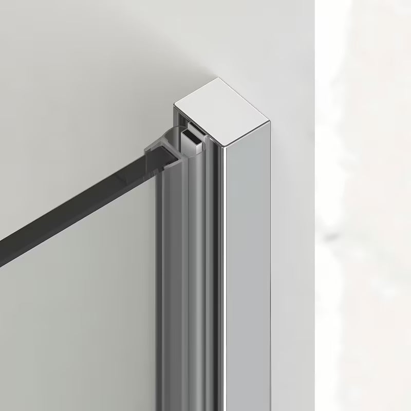 Kabina prysznicowa SAT Xmotion 120x80 cm z przezroczystym szkłem, z drzwiami przesuwnymi i w chromowanym wykończeniu