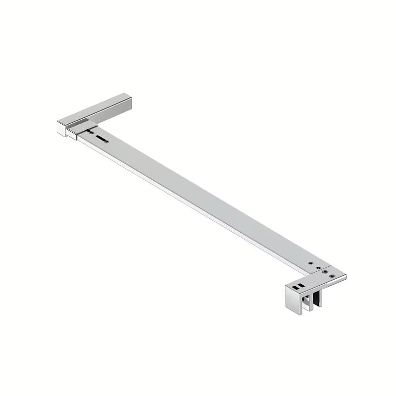 Parawan prysznicowy SAT Walk-In Xmotion Walk-In 100 cm w błyszczącym chromie, ze szkłem transparentnym