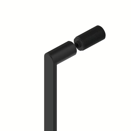 Kabina prysznicowa prostokątna SAT Xmotion 100x90 cm w kolorze czarnym, z przezroczystym szkłem i drzwiami przesuwnymi.