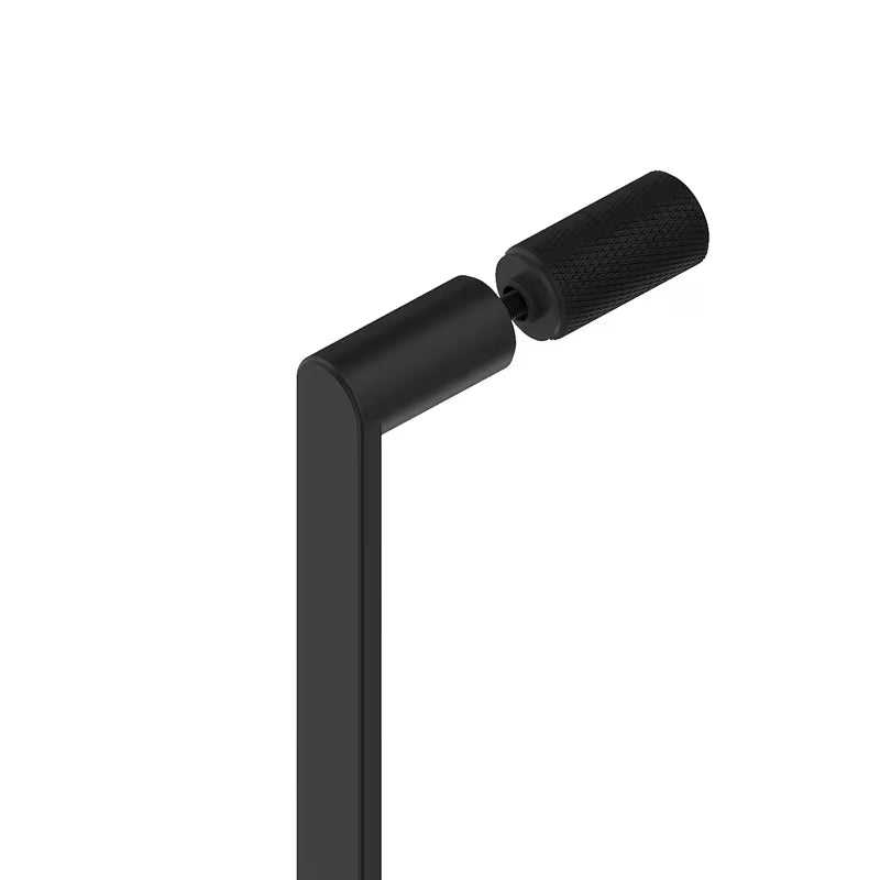 Drzwi prysznicowe do wnęki SAT Xmotion 140 cm w kolorze czarnym, z przezroczystym szkłem i drzwiami przesuwnymi.