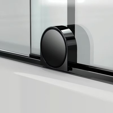 Parawan nawannowy SAT Walk-In Xmotion 150 cm z przezroczystym szkłem i białymi profilami