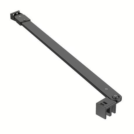 SAT Walk-In Xmotion ramię stabilizujące z przegubem w kolorze gun metal pro walk-in do parawanu
