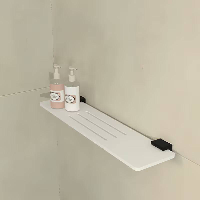 Zestaw akcesoriów łazienkowych SAT X-way z półką i dwoma uchwytami w nowoczesnym designie.
