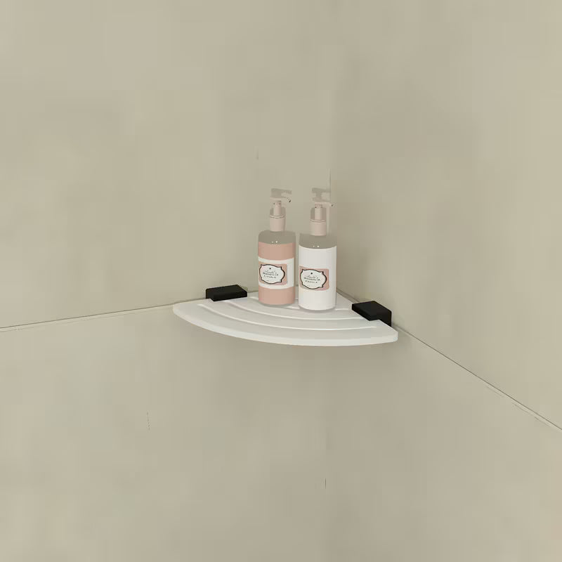 Zestaw akcesoriów łazienkowych SAT X-Way z półką narożną i uchwytami pro stabilne mocowanie