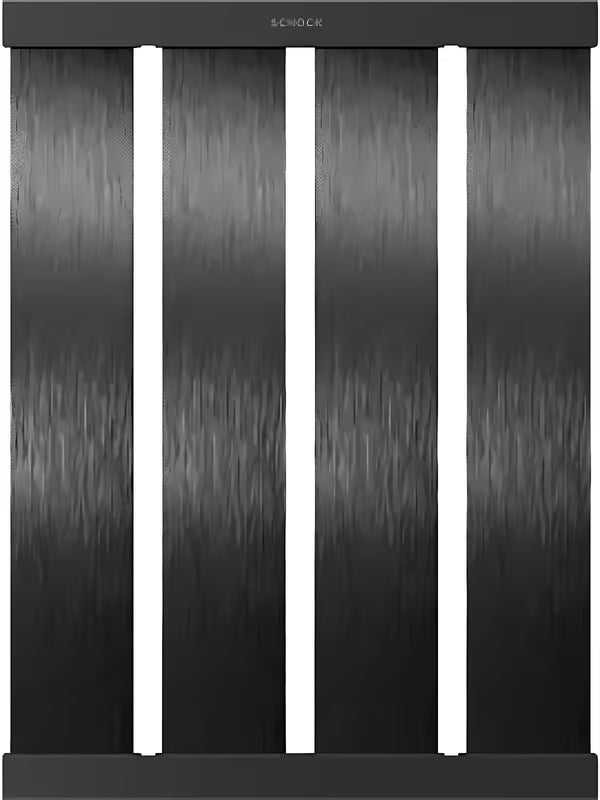 Designowa podkładka do zlewu Schock w wykończeniu aluminium i szczotkowanej stali nierdzewnej