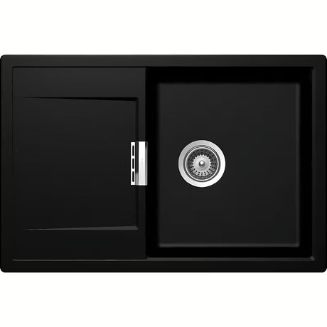 Granitowy zlewozmywak  Schock Mono D100 z ociekaczem w kolorze magma pro montaż na blat roboczy