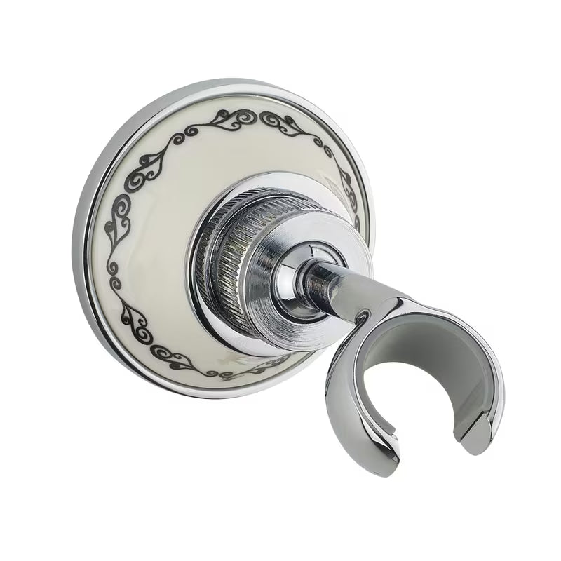 Chromowany uchwyt prysznicowy SIKO Provence w metalowym wykonaniu