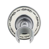 Chromowany uchwyt prysznicowy SIKO Provence w metalowym wykonaniu