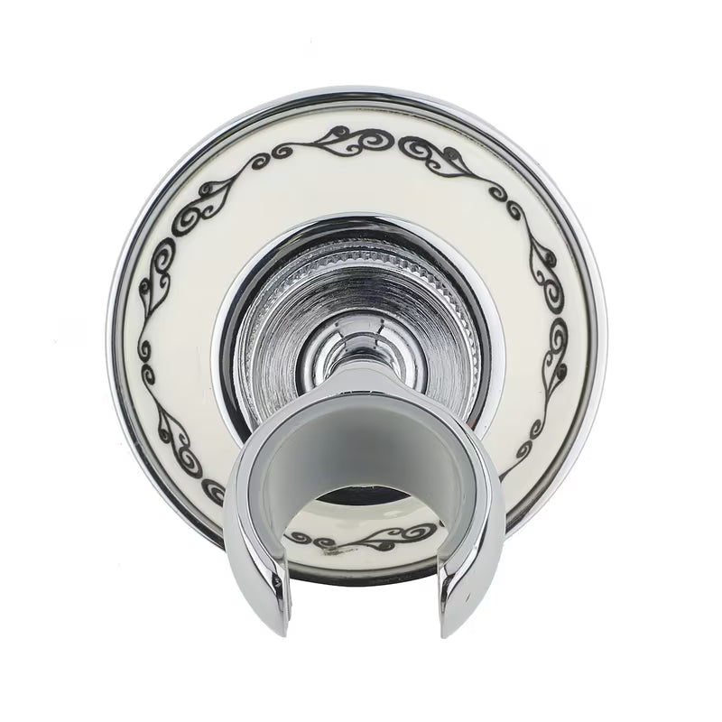 Chromowany uchwyt prysznicowy SIKO Provence w metalowym wykonaniu